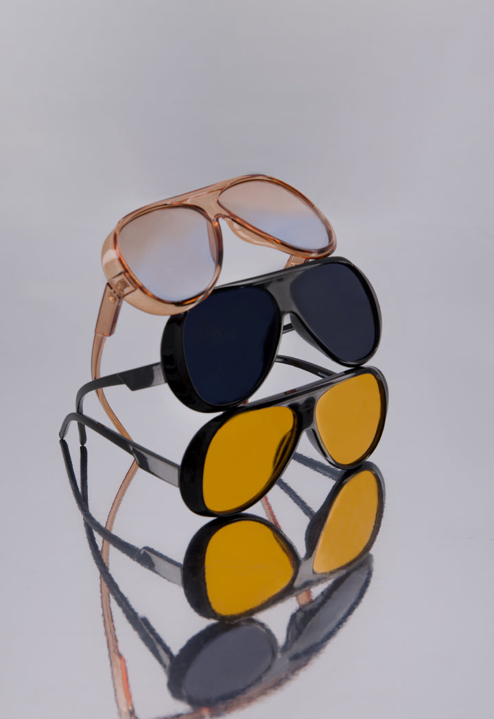 Choice Chic Pilot Sunglasses Black