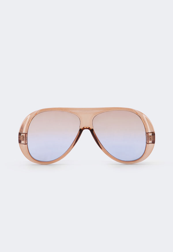 Choice Chic Pilot Sunglasses Beige