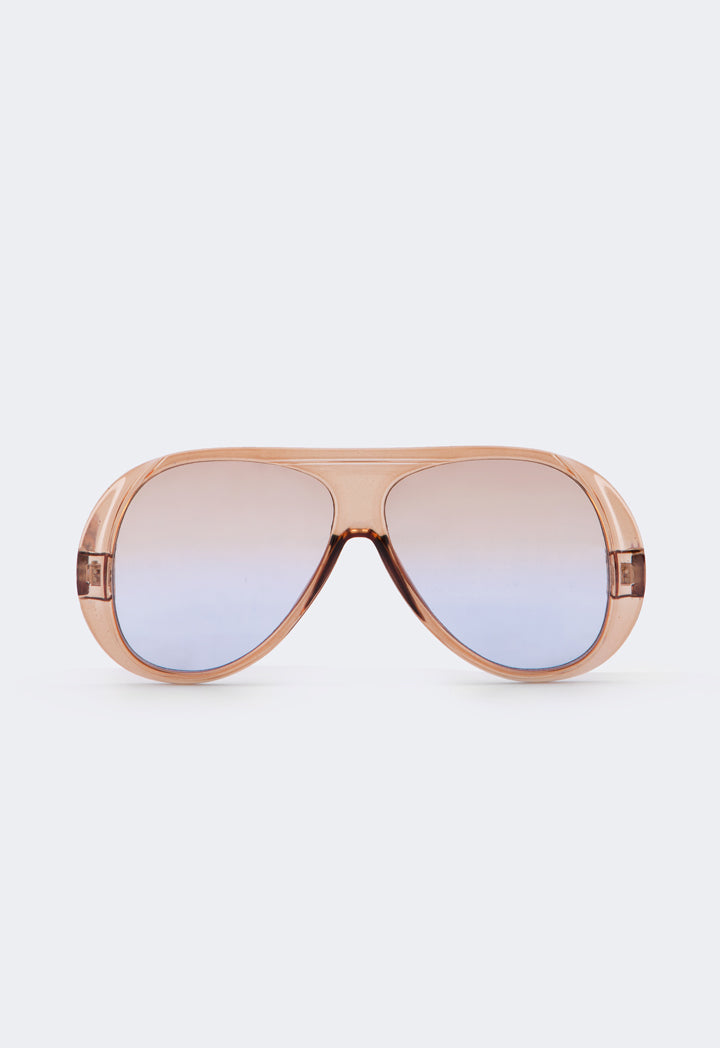 Choice Chic Pilot Sunglasses Beige