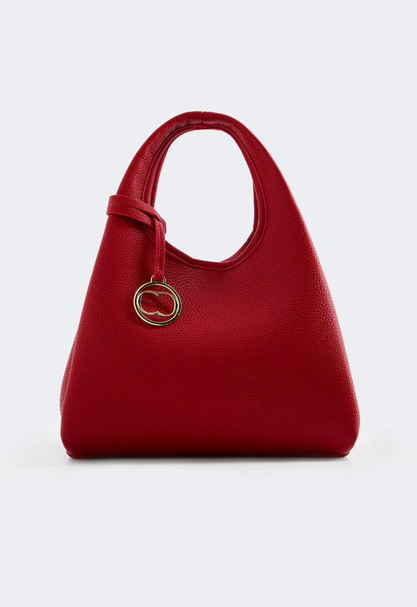 Choice Classic Solid Handbag Burgundy