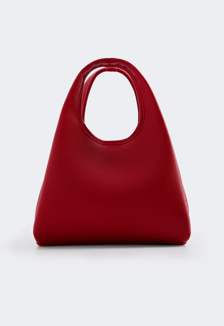 Choice Classic Solid Handbag Burgundy