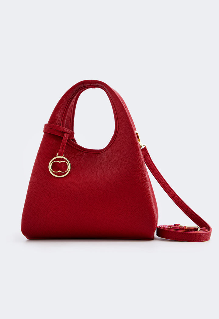 Choice Classic Solid Handbag Burgundy