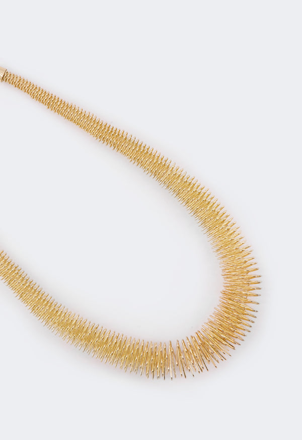 Choice Flexible Metallic Necklace Gold