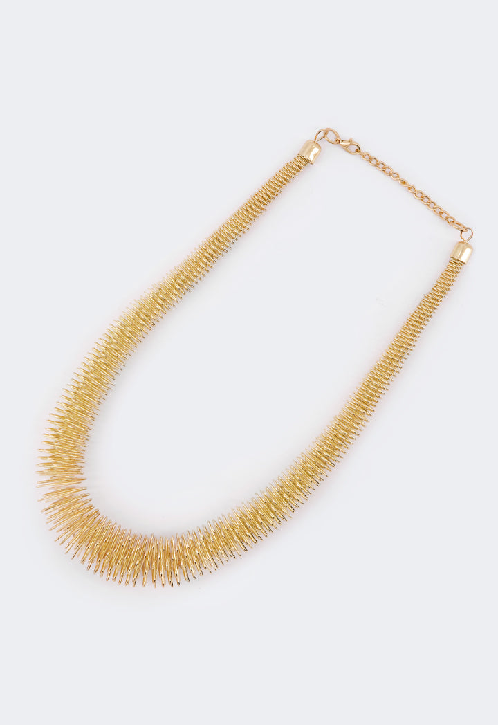 Choice Flexible Metallic Necklace Gold