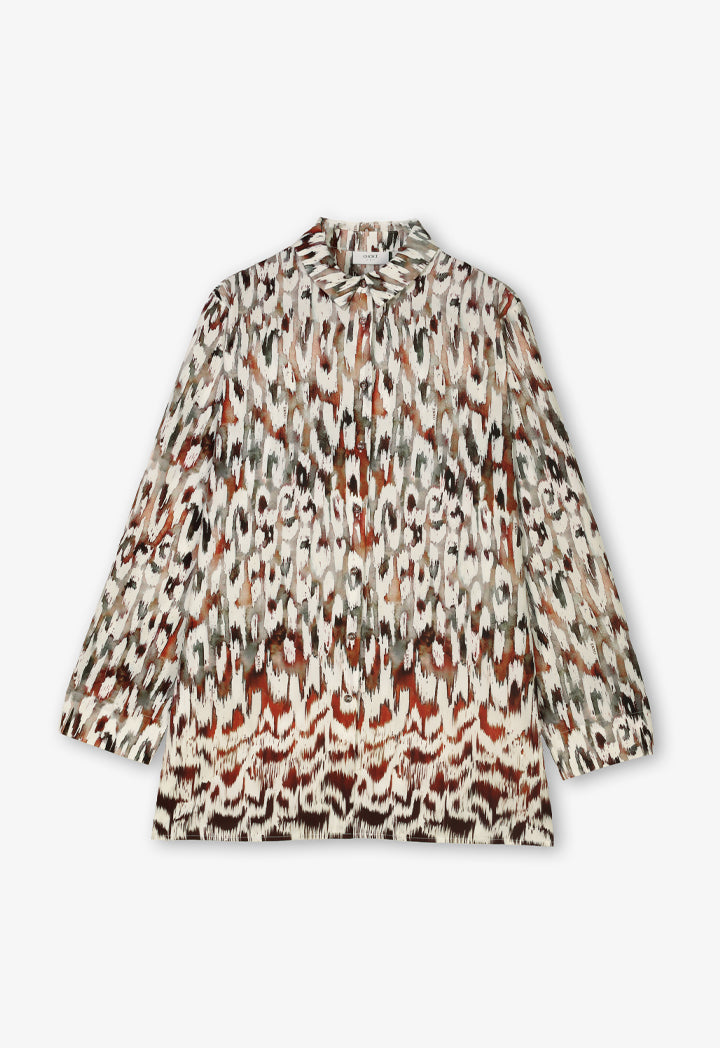 Choice Printed Long Sleeves Shirt Multi Color