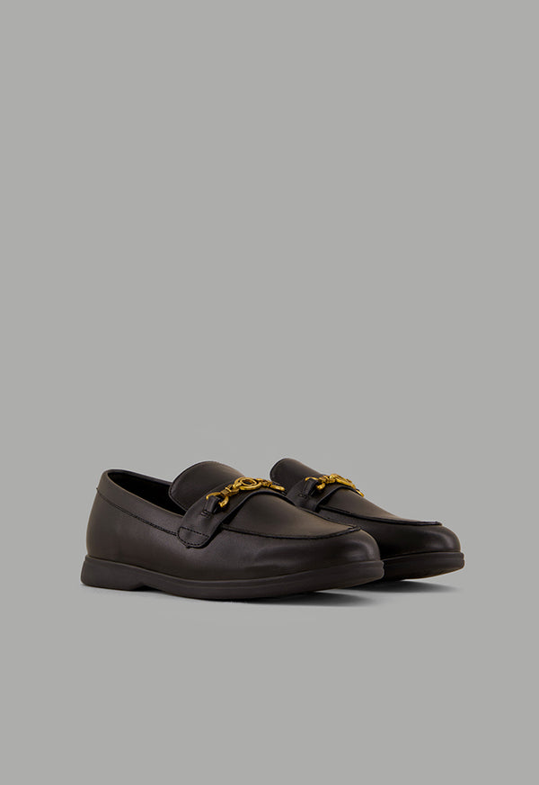 Choice Classic Plain Loafers Black