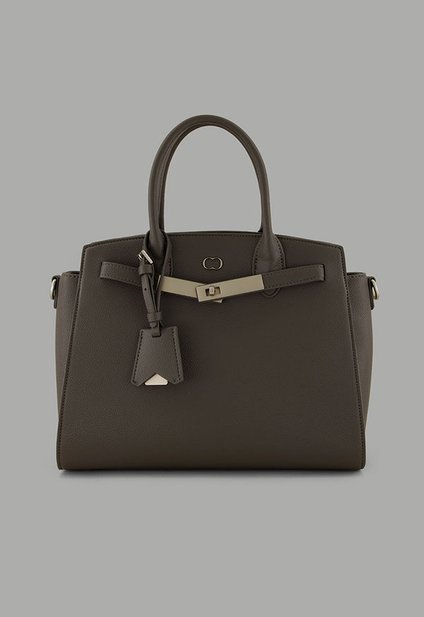 Choice Solid Classic Satchel Grey