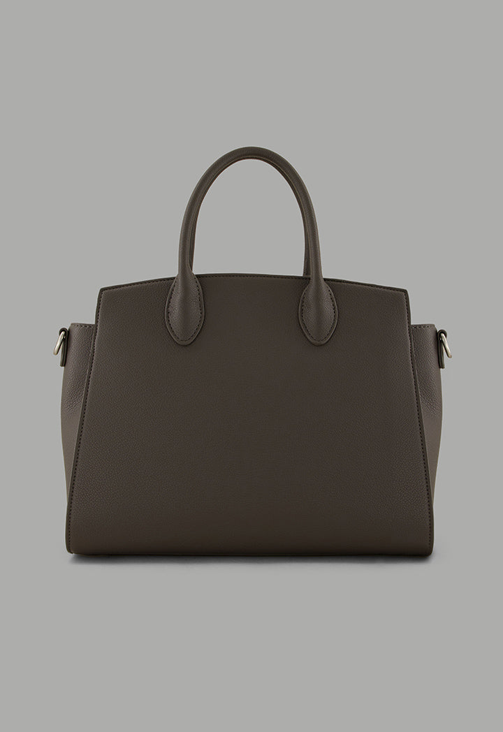 Choice Solid Classic Satchel Grey