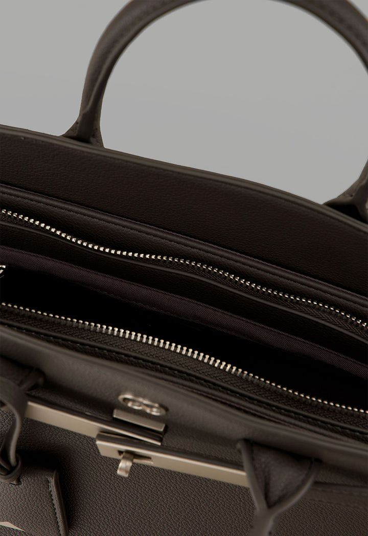 Choice Solid Classic Satchel Grey