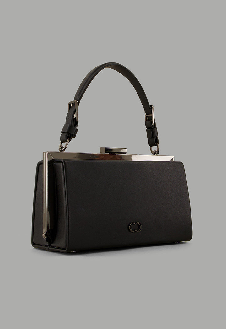 Choice Solid Crossbody Clutch Black