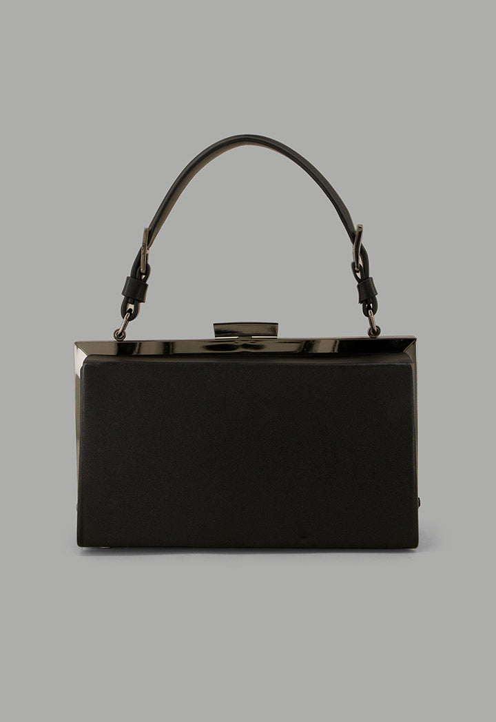 Choice Solid Crossbody Clutch Black