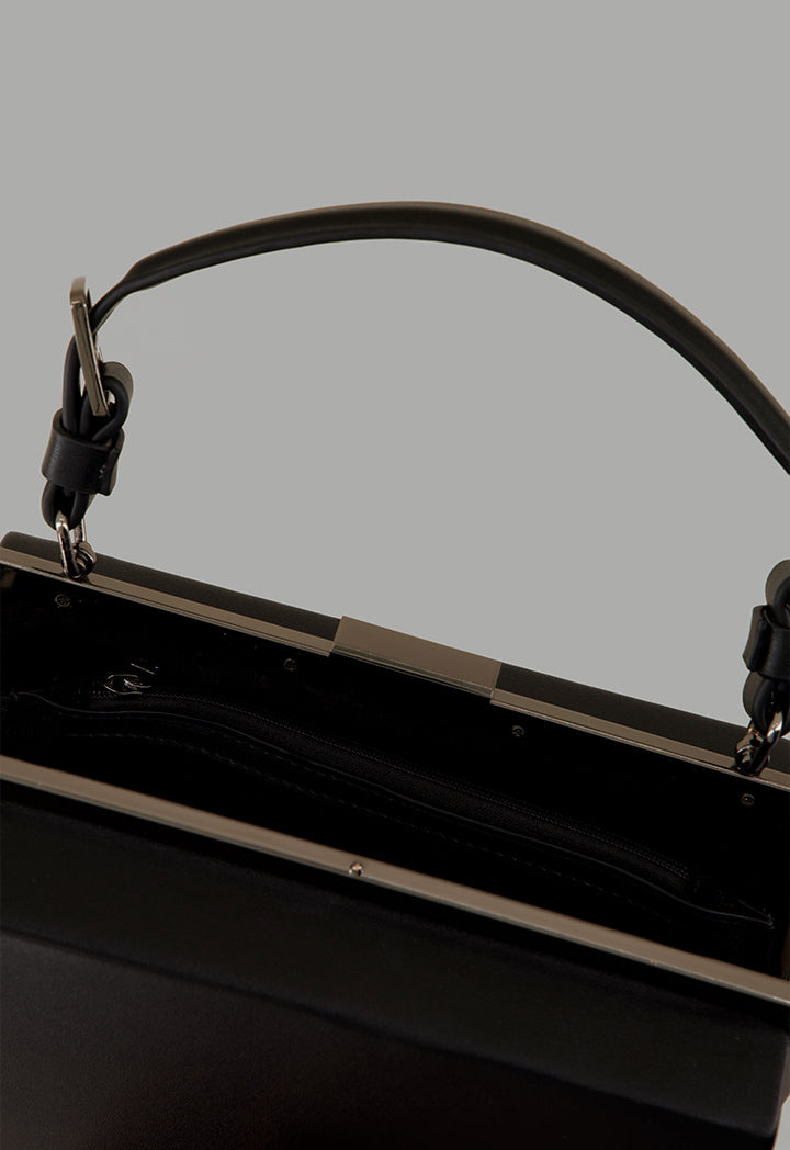 Choice Solid Crossbody Clutch Black