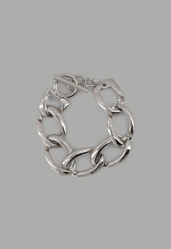 Choice Chunky Chain Bracelet Silver