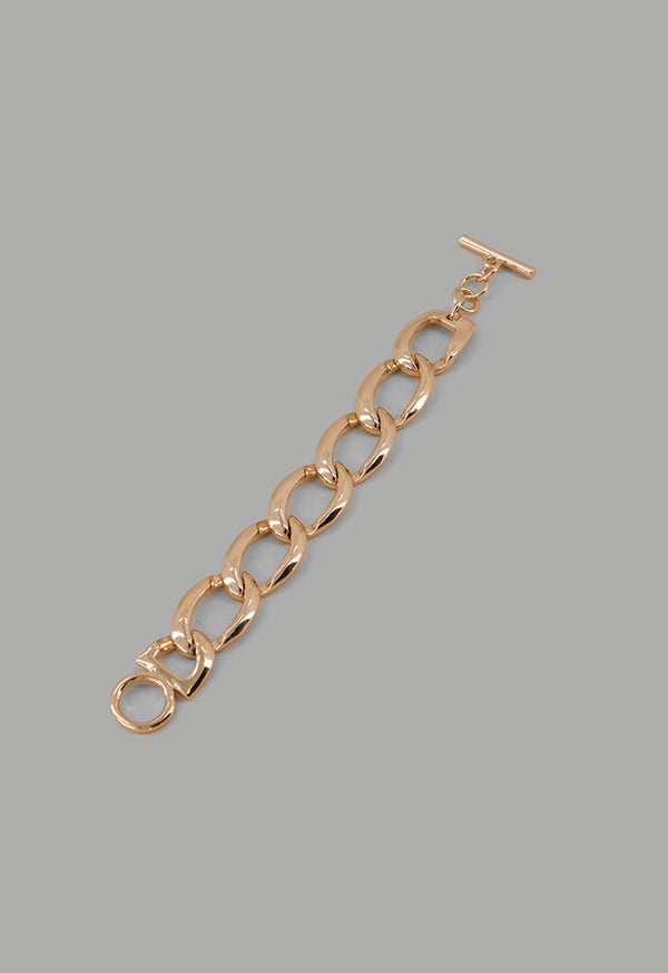 Choice Chunky Chain Bracelet Gold