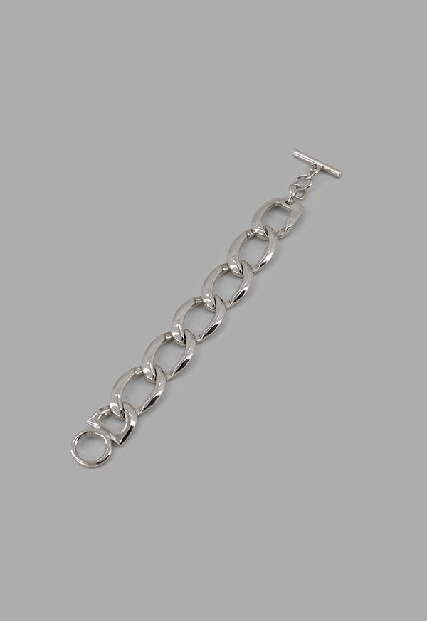 Choice Chunky Chain Bracelet Silver