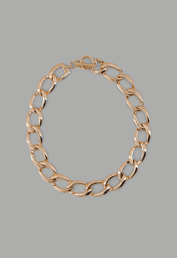 Choice Modern Metallic Chain Gold