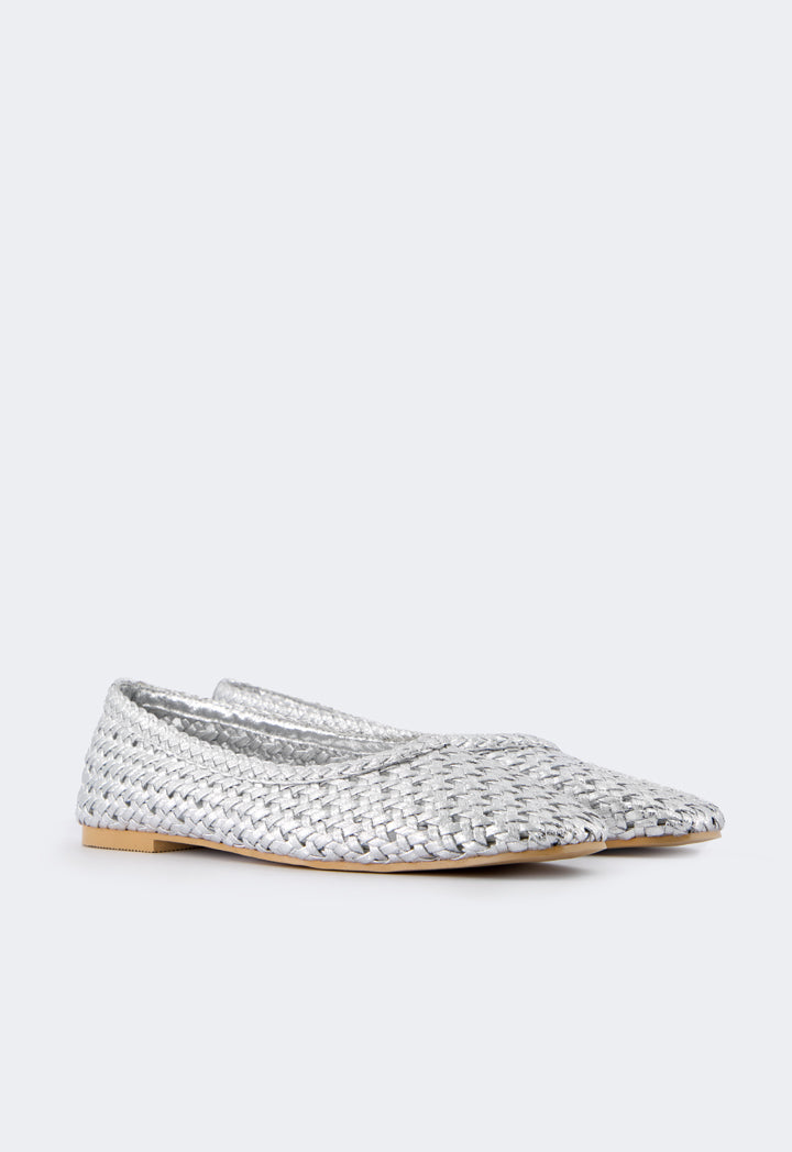 Choice Intricate Metallic Ballerina Silver
