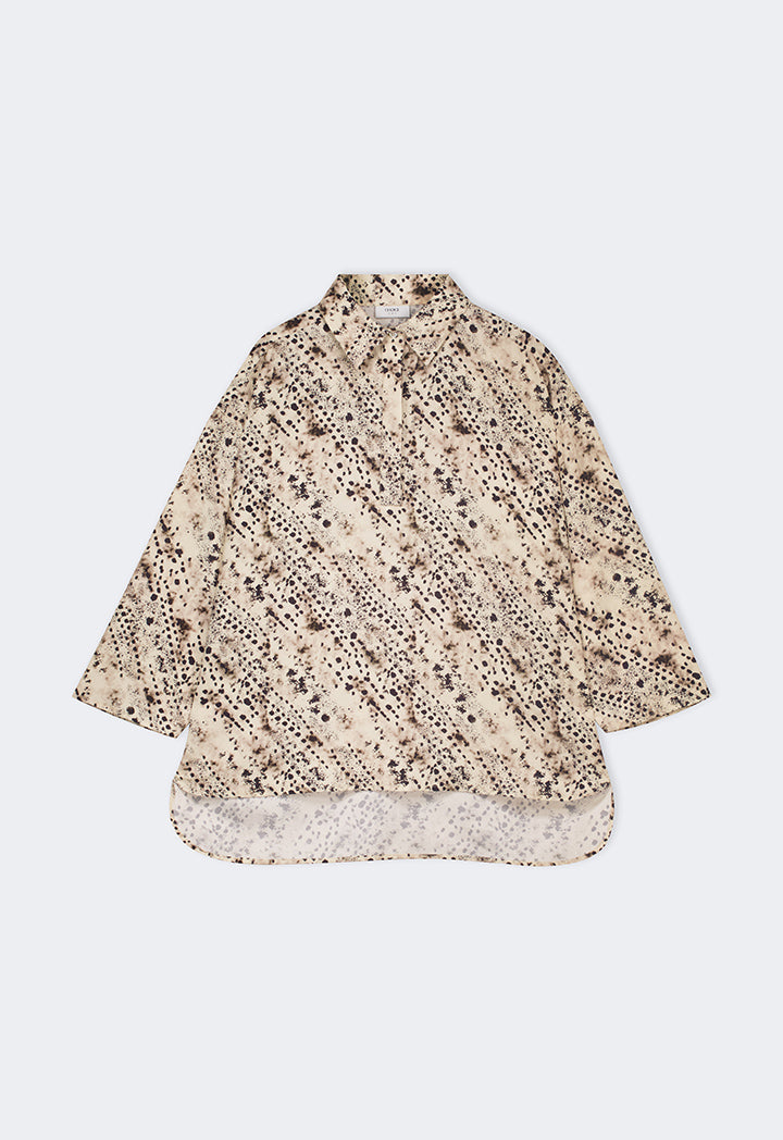 Choice Printed Drop Shoulder Shirt Multi Color