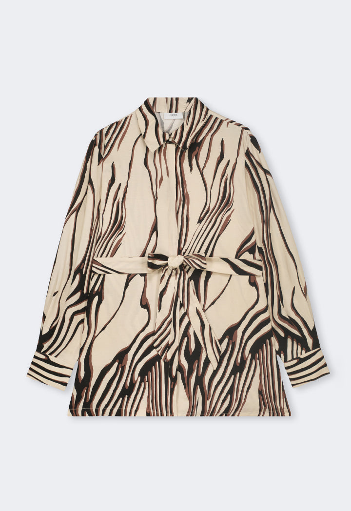 Choice Printed Long Sleeves Shirt Multi Color