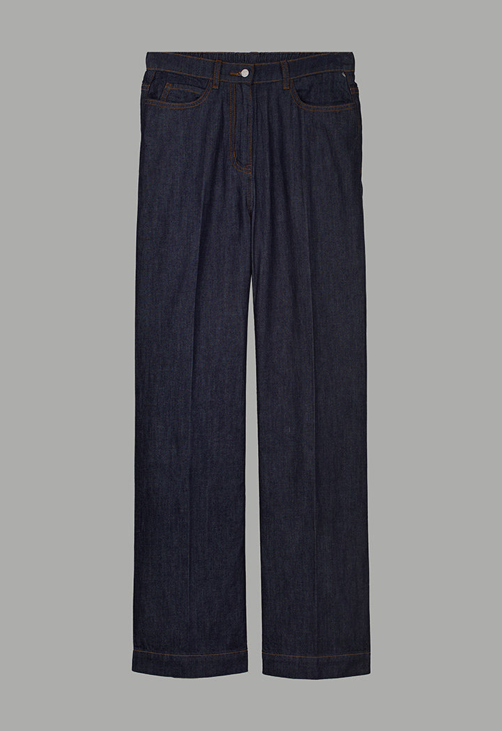 Choice Straight Cut Demin Trousers Indigo