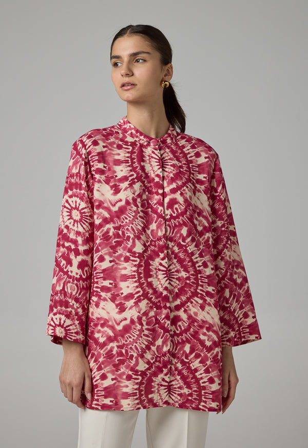 Choice Long Sleeve Printed Shirt Multi Color