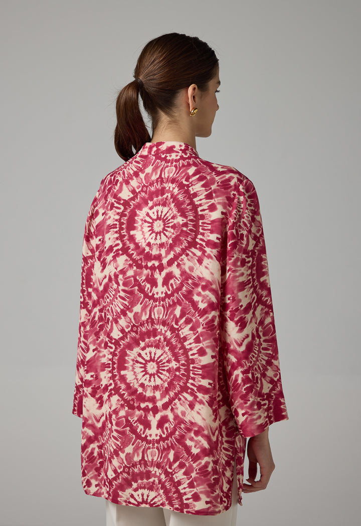 Choice Long Sleeve Printed Shirt Multi Color