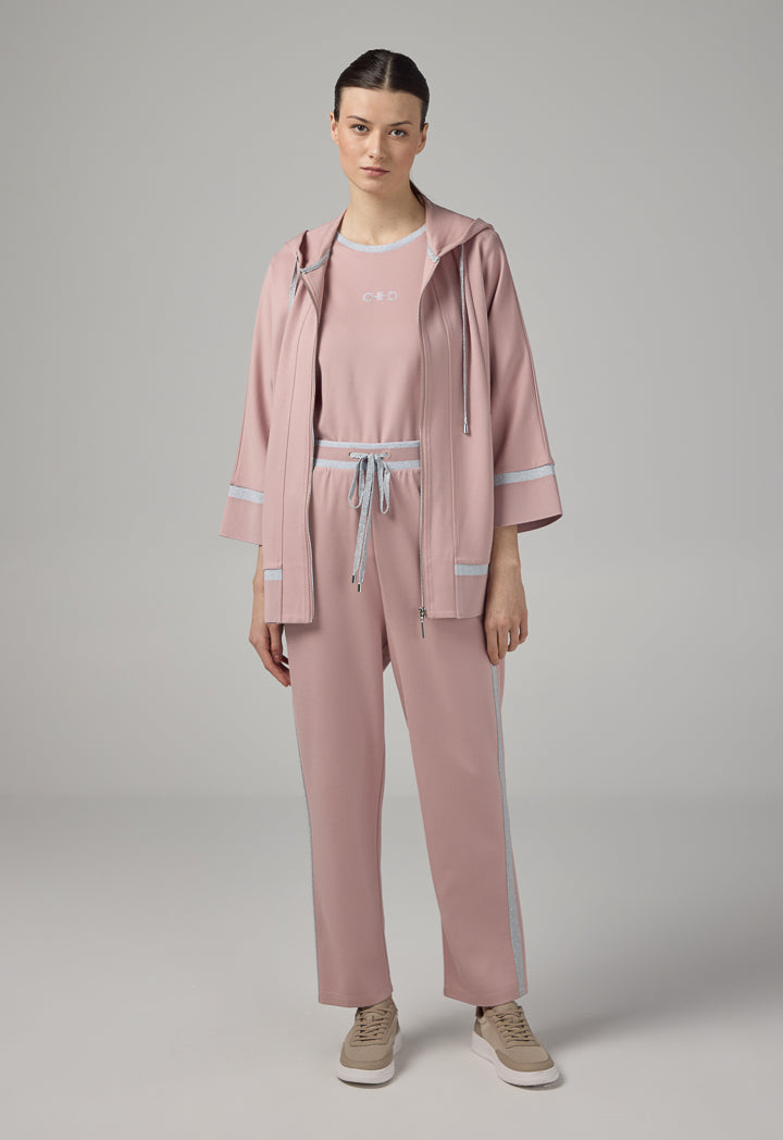 Choice Long Sleeves Kimono Jacket Pink