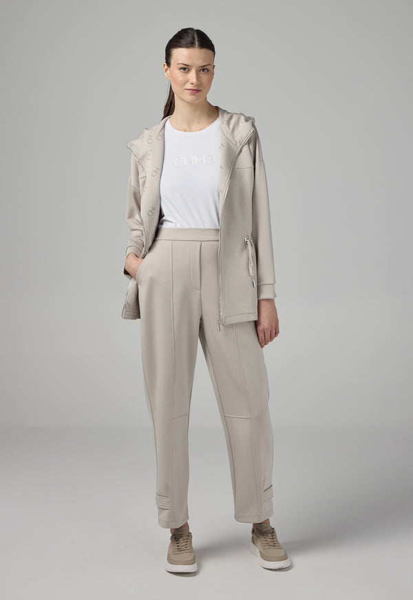 Choice Solid Relaxed Fit Drop Shoulder Jacket Grey