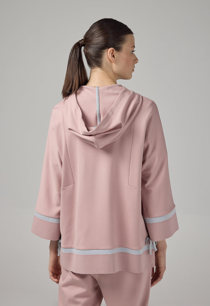 Choice Long Sleeves Kimono Jacket Pink