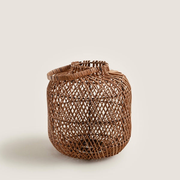 Chakra Cu Chi Rattan Lantern 32 Cm Natural