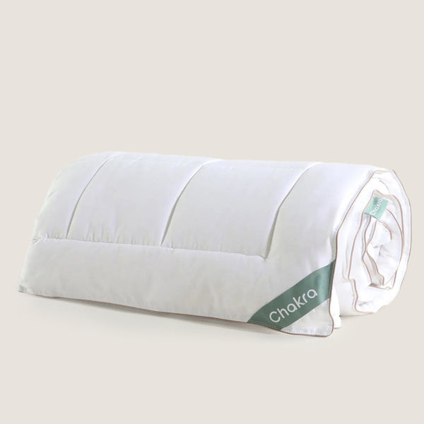 Chakra Soya Quilt 155X215 White