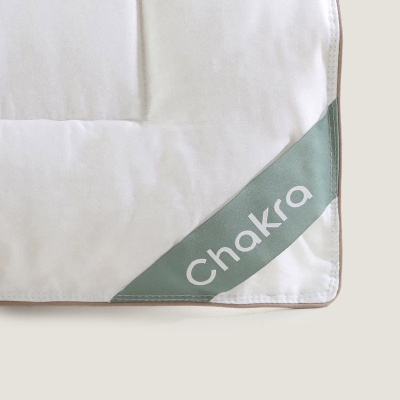 Chakra Soya Quilt 155X215 White