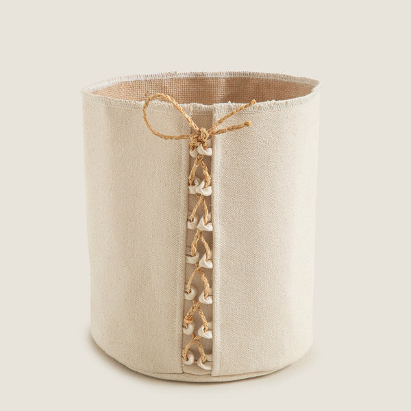 Chakra String Plant Cover 25 Cm Natural