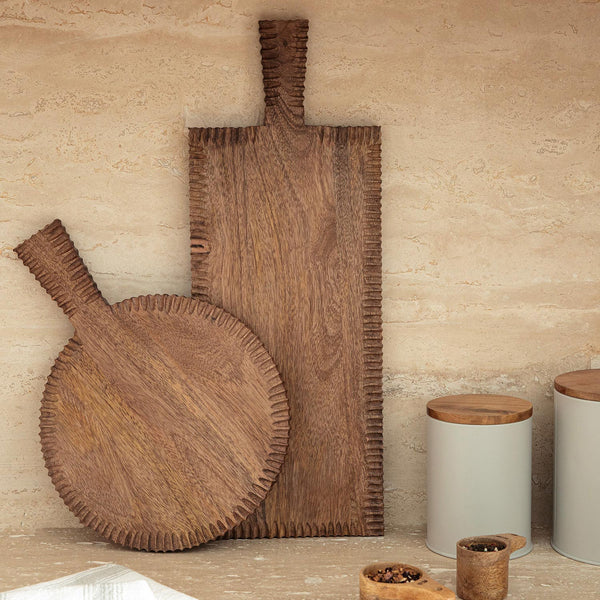 Chakra Simple Nature Chopping Board 55X20 Cm Natural