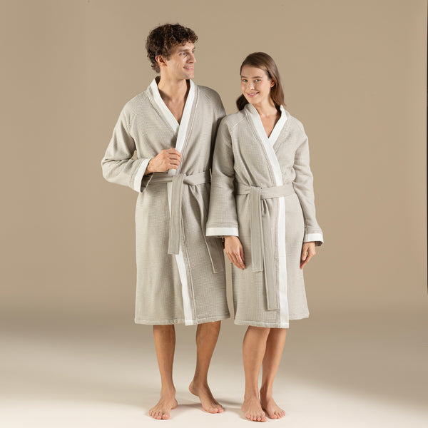 Chakra Adelina Unisex Bathrobe Green