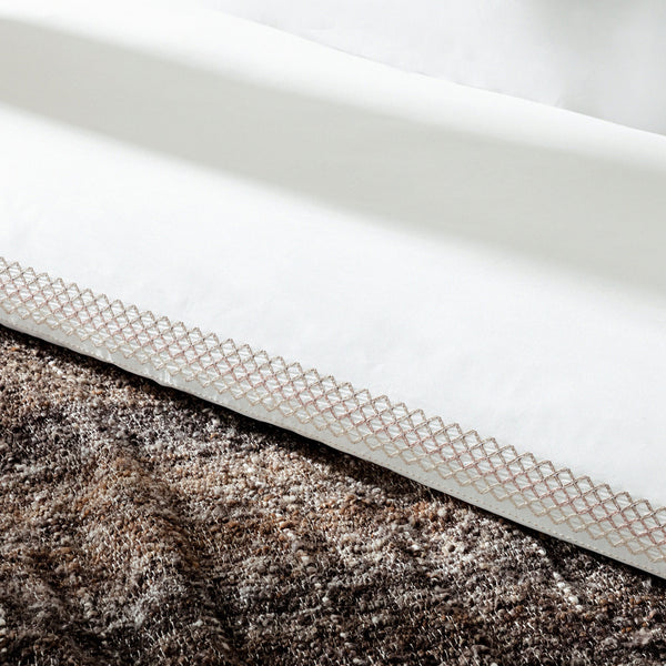 Chakra Mardille Bedding Set Dbl Ecru