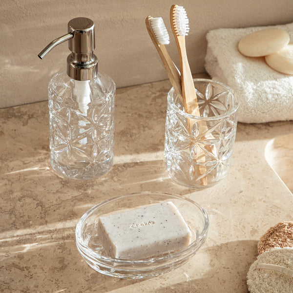 Chakra Sudes Liquid Dispenser Transparent