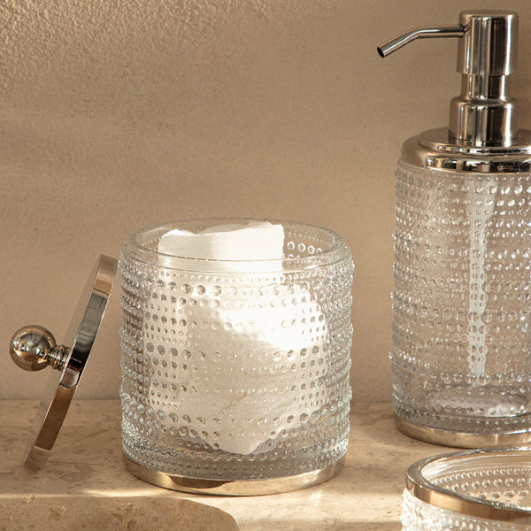 Chakra Tudes Cotton Jar Transparent