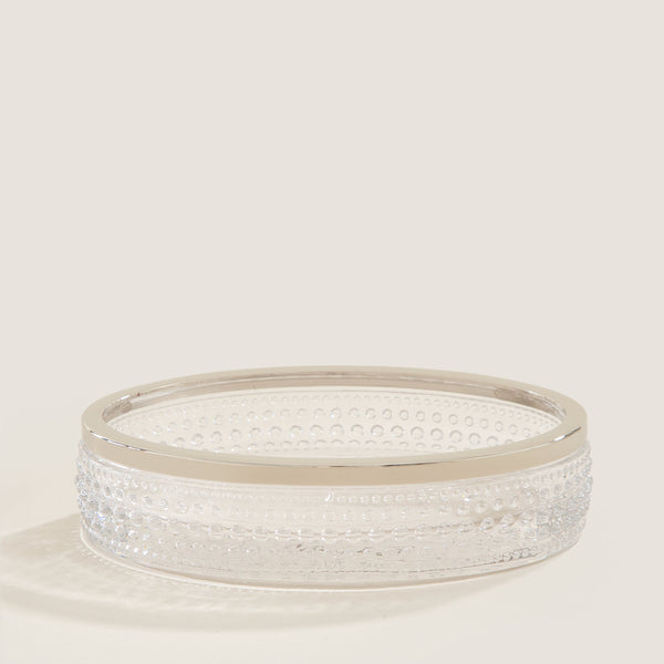 Chakra Tudes Soap Dish Transparent