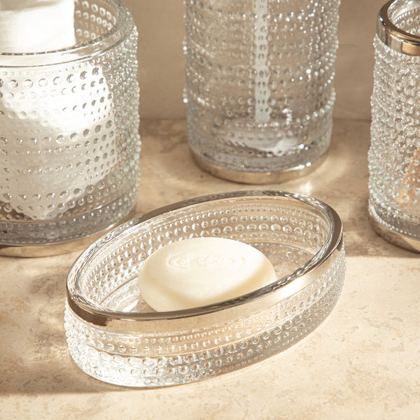 Chakra Tudes Soap Dish Transparent