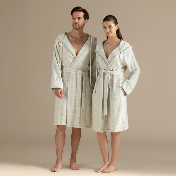 Chakra Ferme Unisex Bathrobe Blue