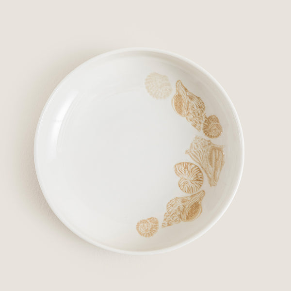 Chakra Mely Deep Plate 18 Cm Transparent