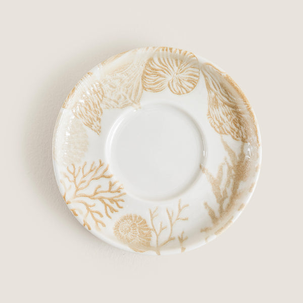 Chakra Mely Under Sea Tea Plate Transparent