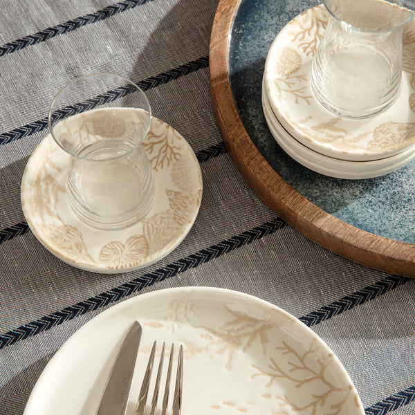 Chakra Mely Under Sea Tea Plate Transparent