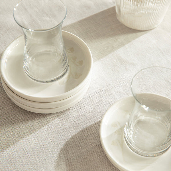 Chakra Round Tea Plate Fuchsia