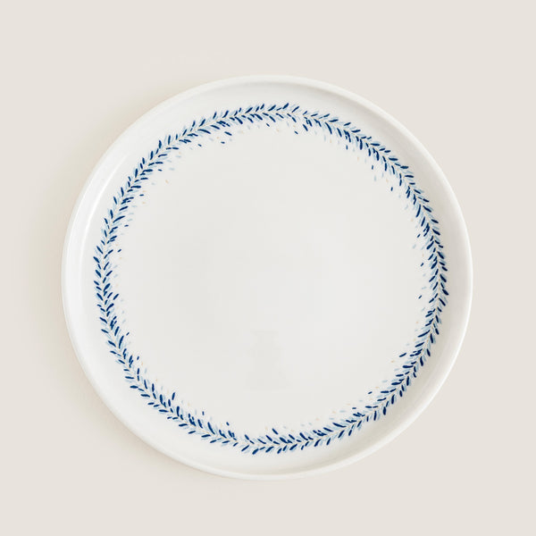 Chakra Pelion Dessert Plate 20 Cm Blue - White