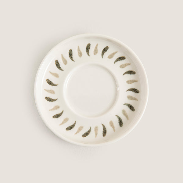 Chakra Oliva Tea Plate Olive