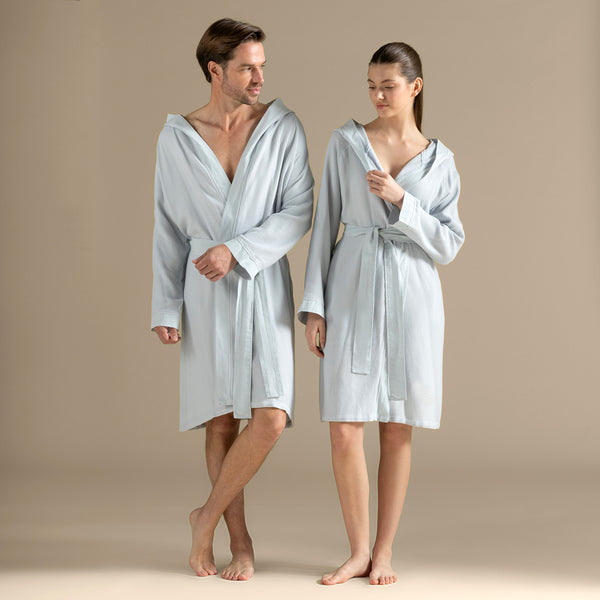 Chakra Carra Bathrobe Blue