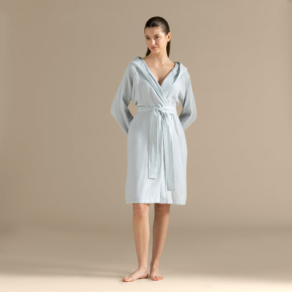 Chakra Carra Bathrobe Blue