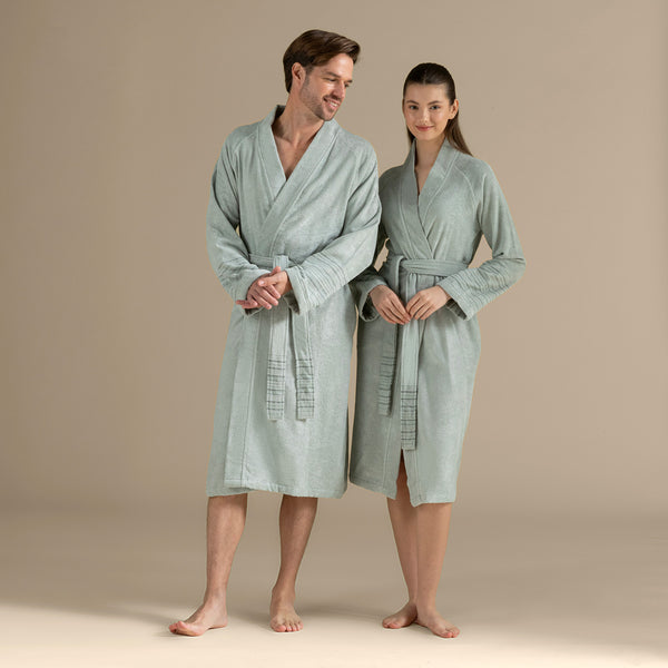 Chakra Derin Bamboo Unisex Bathrobe Multi Color